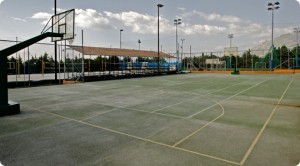 greece outdoor courts         